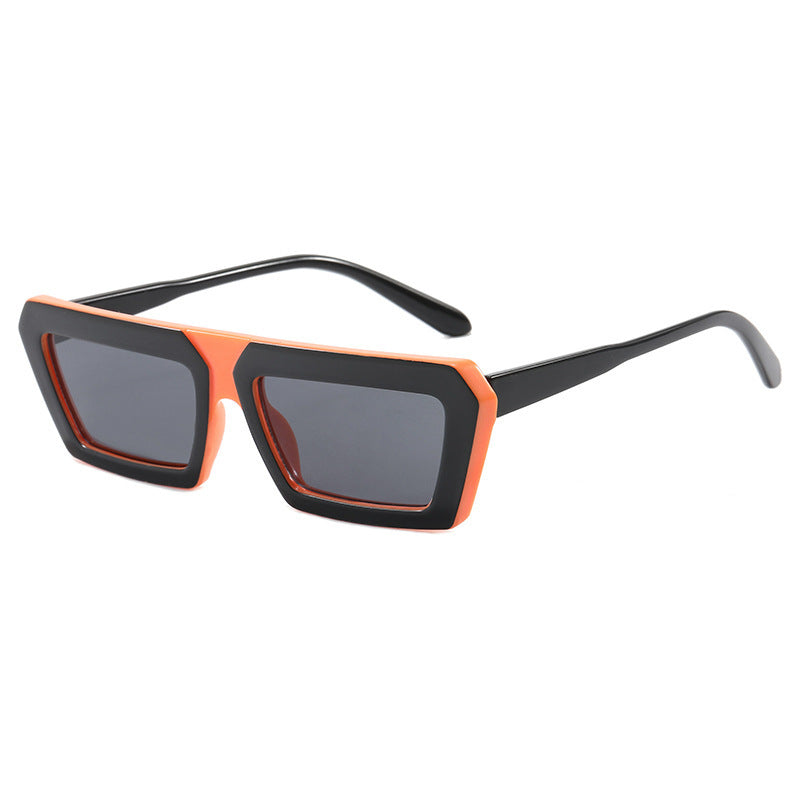Women's fashionable sunglasses with a distinctive square frame and polarizing lenses Stornfield