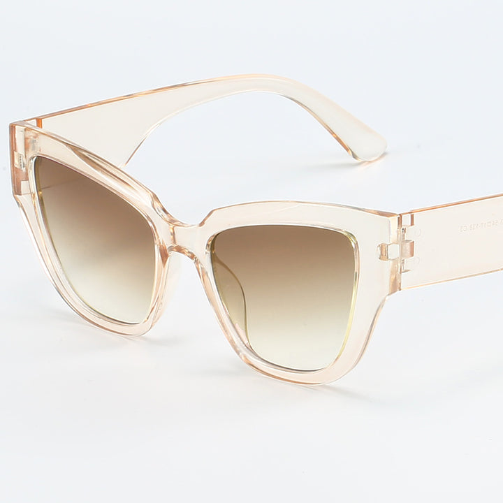 Women's Cat Eye Sunglasses with extravagant Leopard Print Stornfield