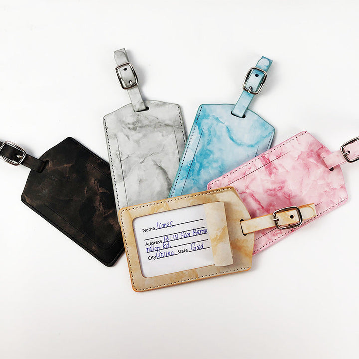 Marble Pattern Luggage Tag Stornfield
