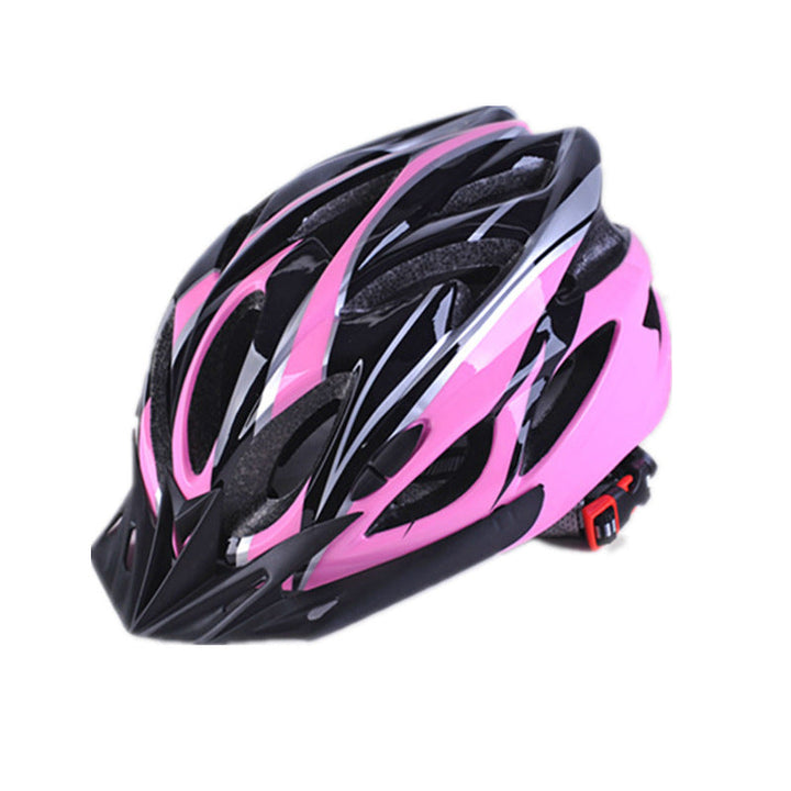 adjustable ventilated road and mountain cycling helmet with visor and rear dial fit Stornfield