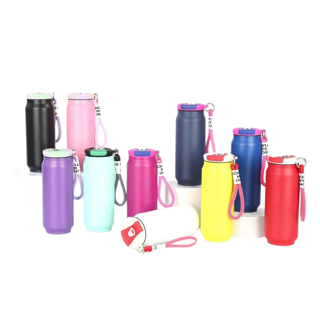 Women insulated water bottle with practical carry handle Stornfield
