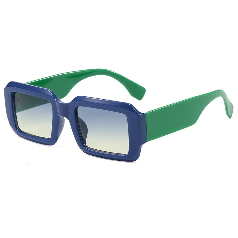 Ladies oversized square sunglasses with modern plastic frame Stornfield