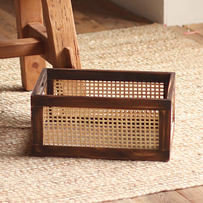 High-quality storage basket made of natural material Stornfield