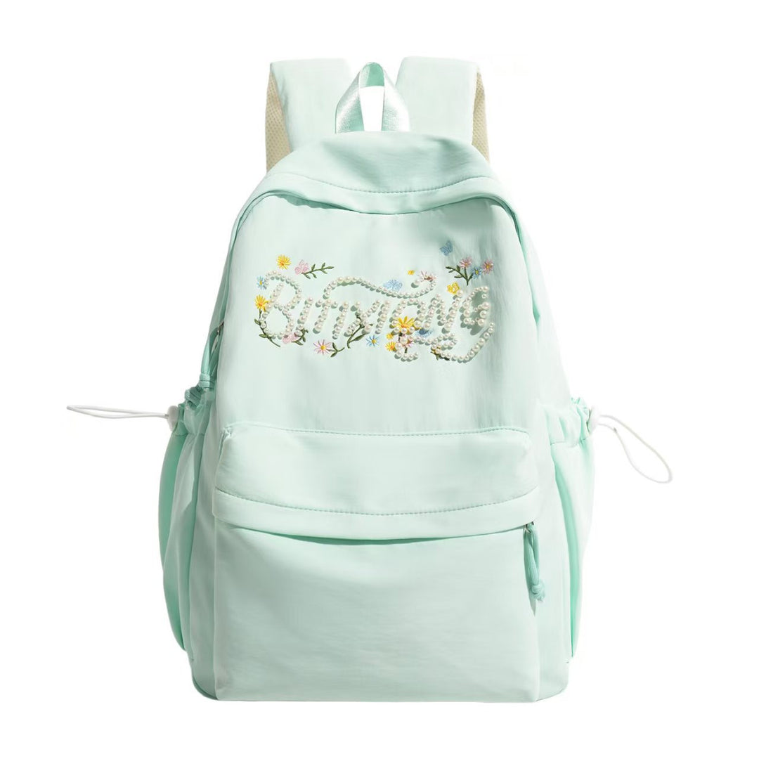 Embroidered Floral Detail Backpack Stornfield