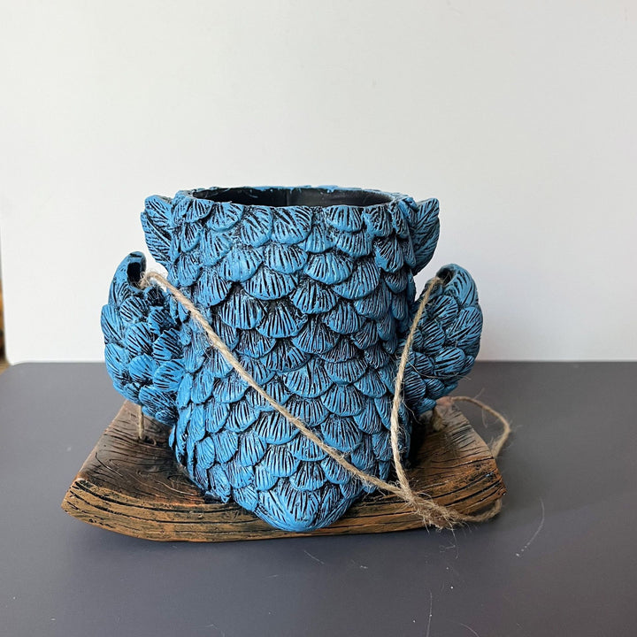 Owl-shaped decorative flower pot Stornfield
