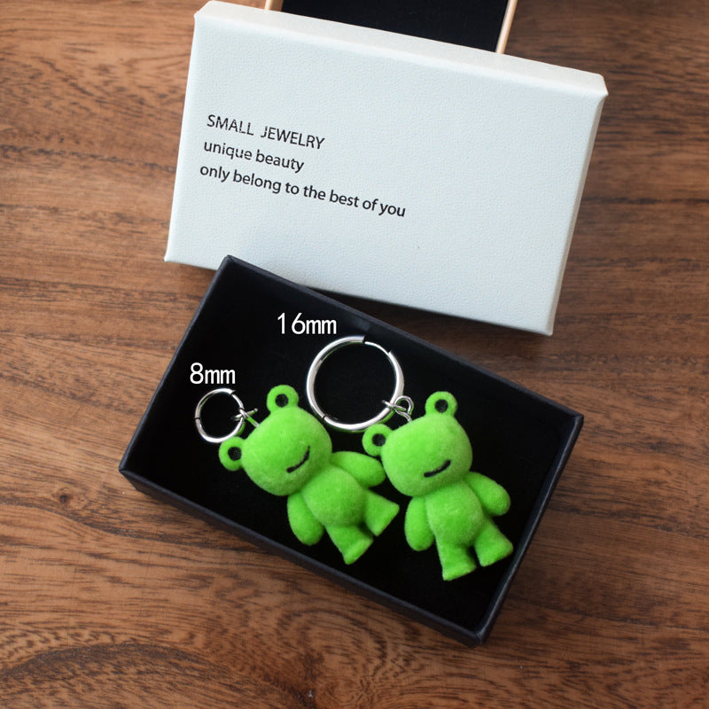 Cute Plush Frog Keychain Stornfield