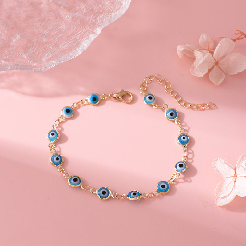 Decorative Evil Eye Charm Bracelet Stornfield