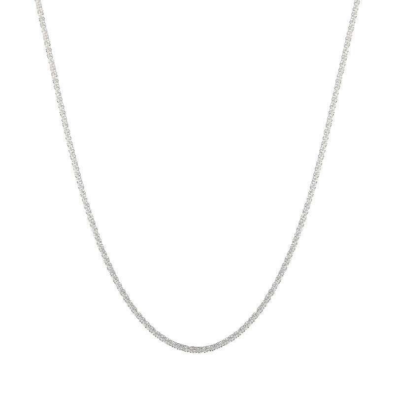 Dainty Textured Chain Necklace Stornfield