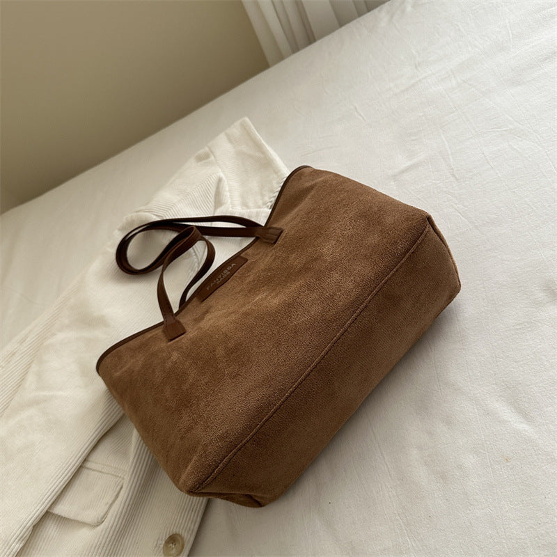 Classic Suede Tote Bag