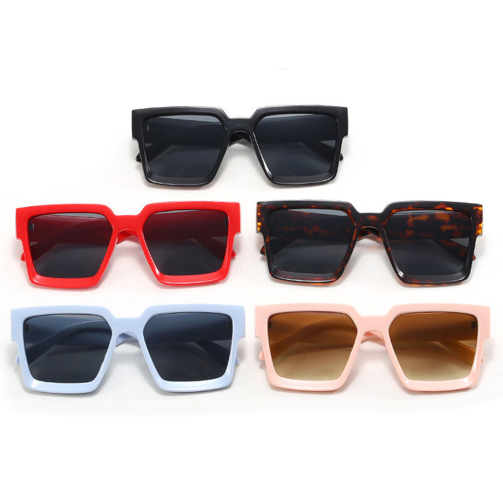 Ladies Oversized Sunglasses with Fashionable Transparent Frame Stornfield