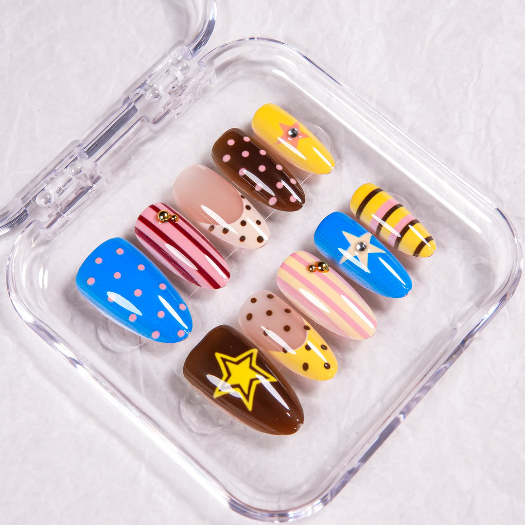 Creative Art Press-On Nails