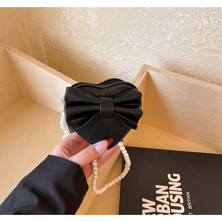 WoHeart-Shaped Bow Clutch Bag Stornfield