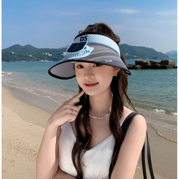 Adjustable sun visor with UV protection and padded headband Stornfield
