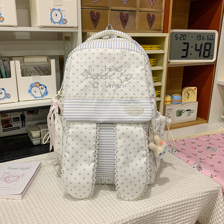 Cute Bunny Ear-Themed Backpack Stornfield