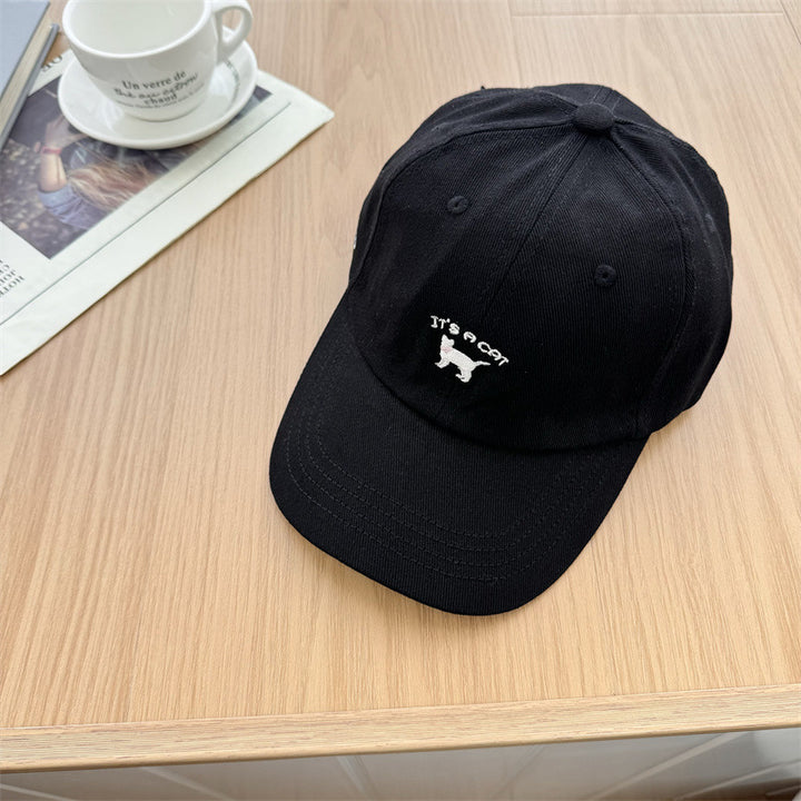 Women's Playful Cat-Embroidered Baseball Cap Stornfield