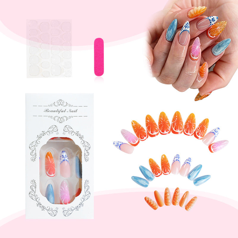 Creative nail set in cheerful fruit design Stornfield