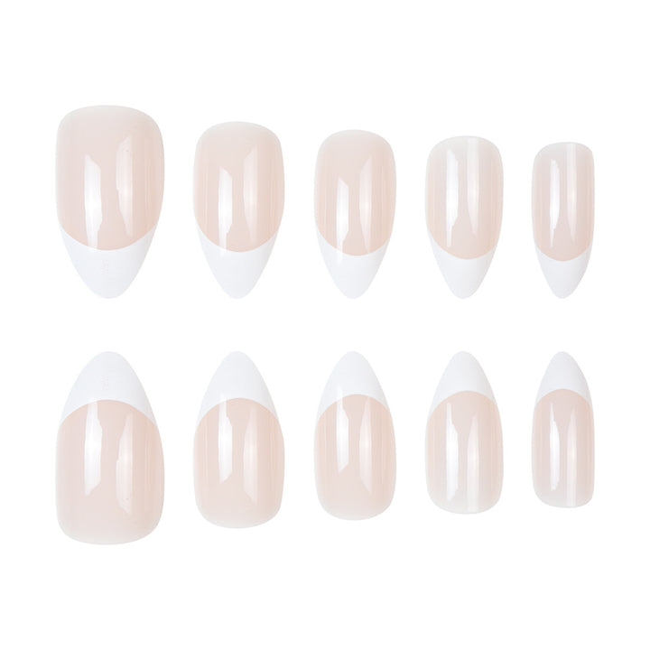 Elegant French Tip Stiletto Press-On Nails Stornfield 1789085334