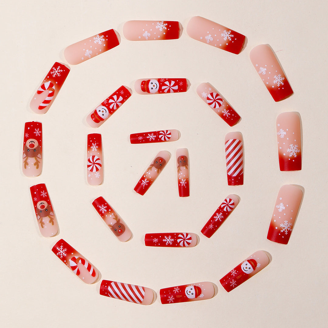 Festive 3D Holiday Nail Art Set Stornfield