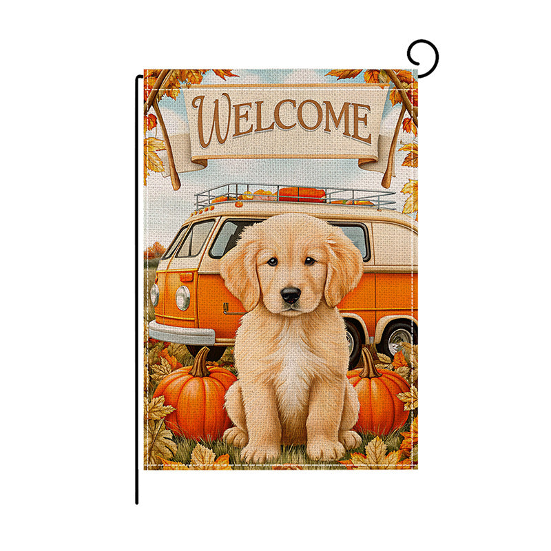 Decorative Double-Sided Garden Flag