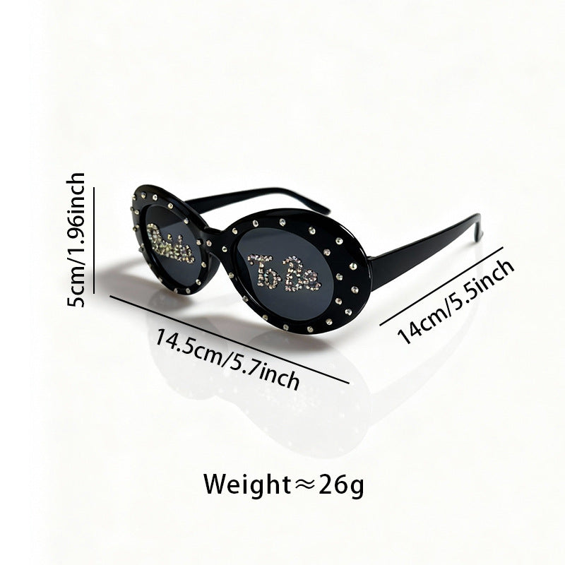 Rhinestone-Embellished Bridal Sunglasses Stornfield