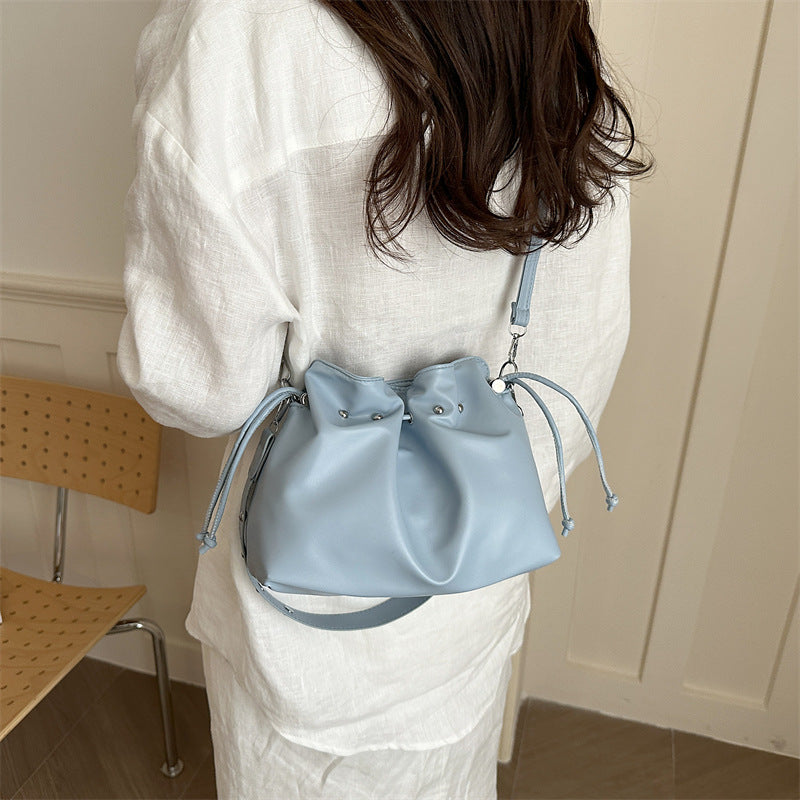 Stylish Ruched Handbag