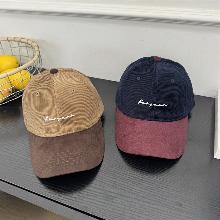 Men's Corduroy Brimmed Baseball Cap Stornfield