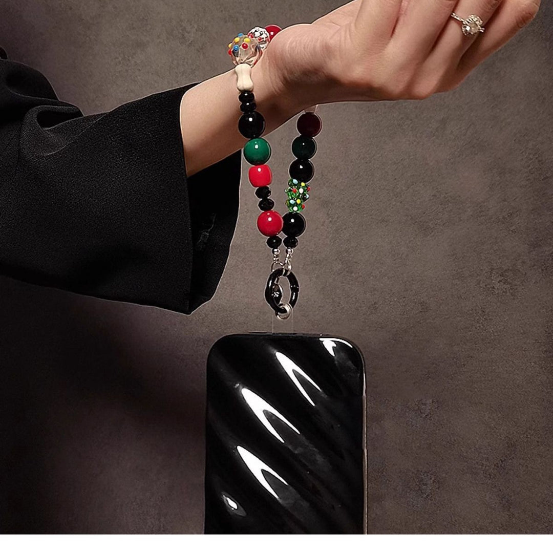Decorative Beaded Charm Keychain Stornfield 1790135241