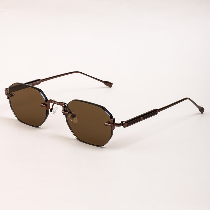 Ladies sunglasses with elegant octagonal frame and comfortable nose pads Stornfield