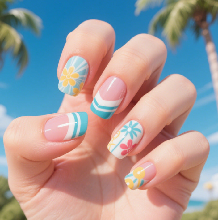 Floral Nail Art Design Set Stornfield