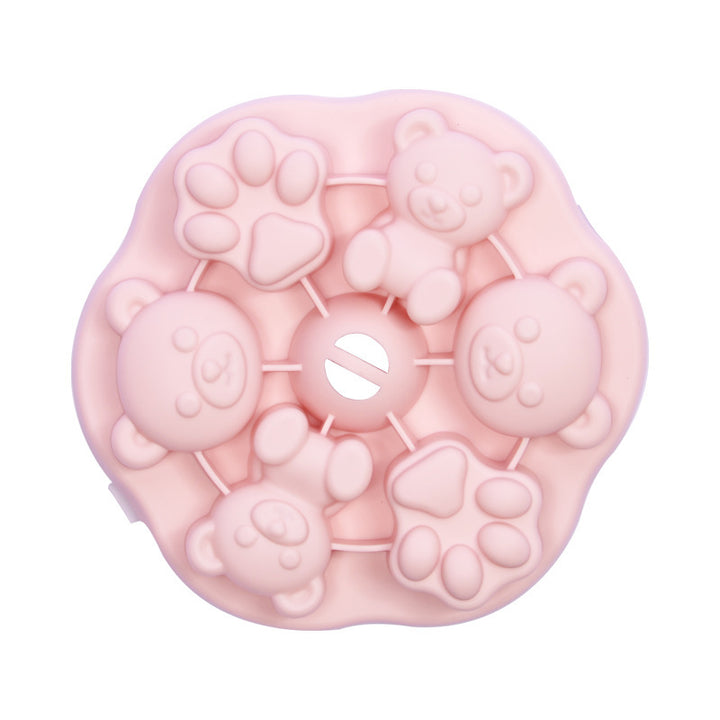Silicone ice cube mold with animal motifs Stornfield
