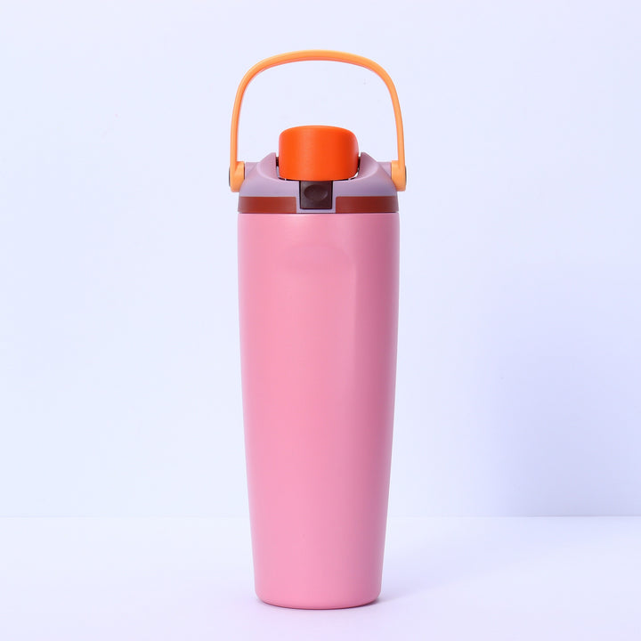 Women's insulated drinking bottle with ergonomic carry handle Stornfield