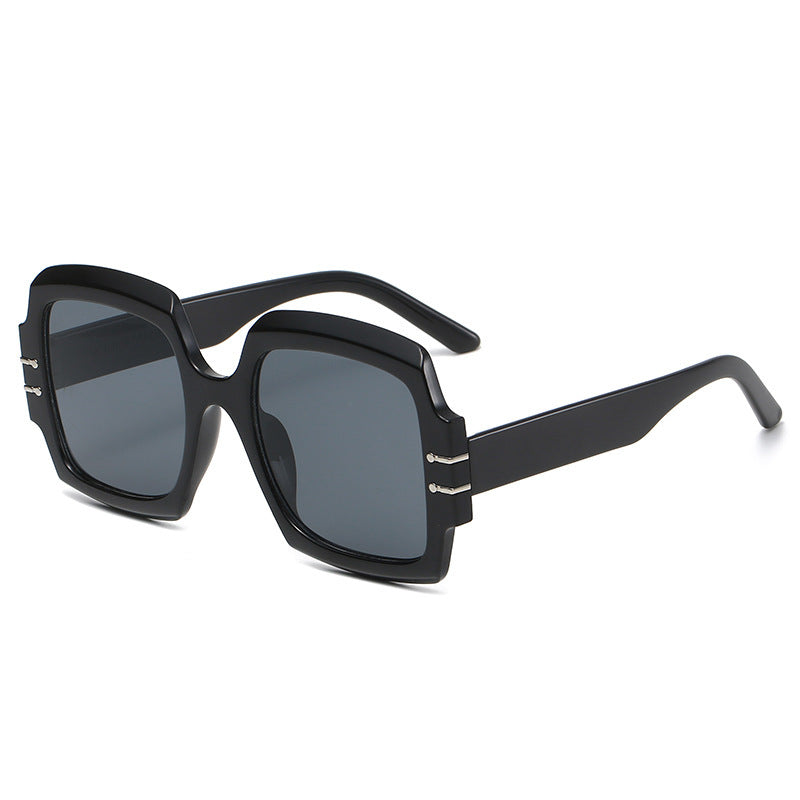 Women's Fashion Oversized Sunglasses with Animal Print Stornfield