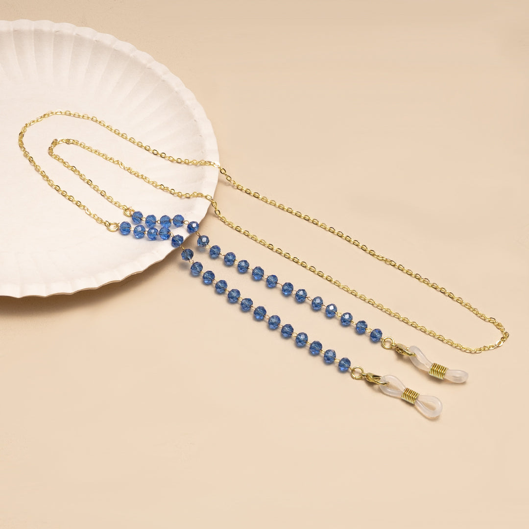 Decorative Stone-Accented Eyewear Chain Stornfield