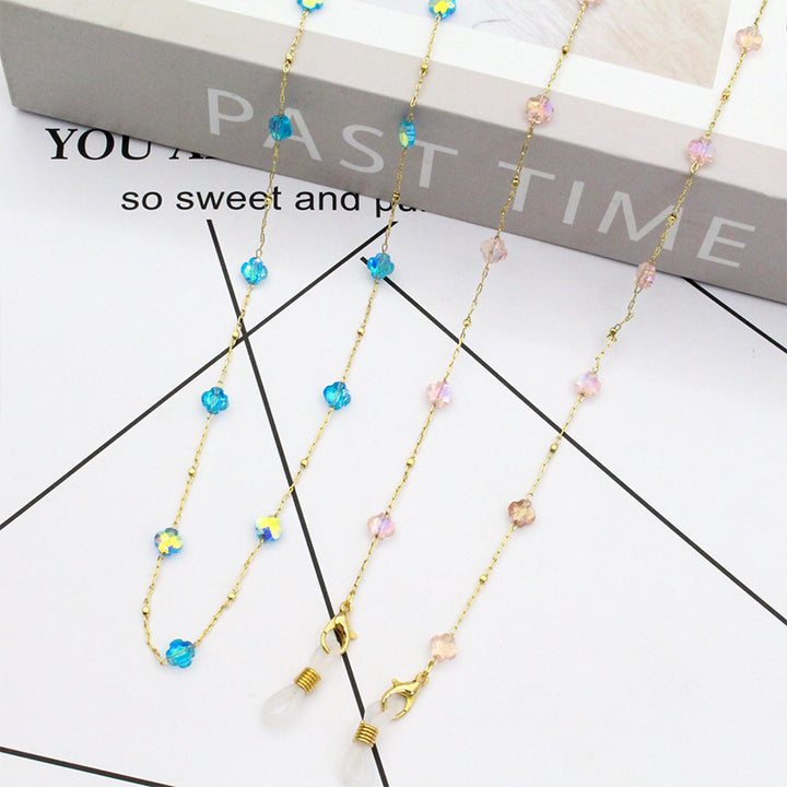 Elegant Crystal-Designed Eyewear Chain Stornfield