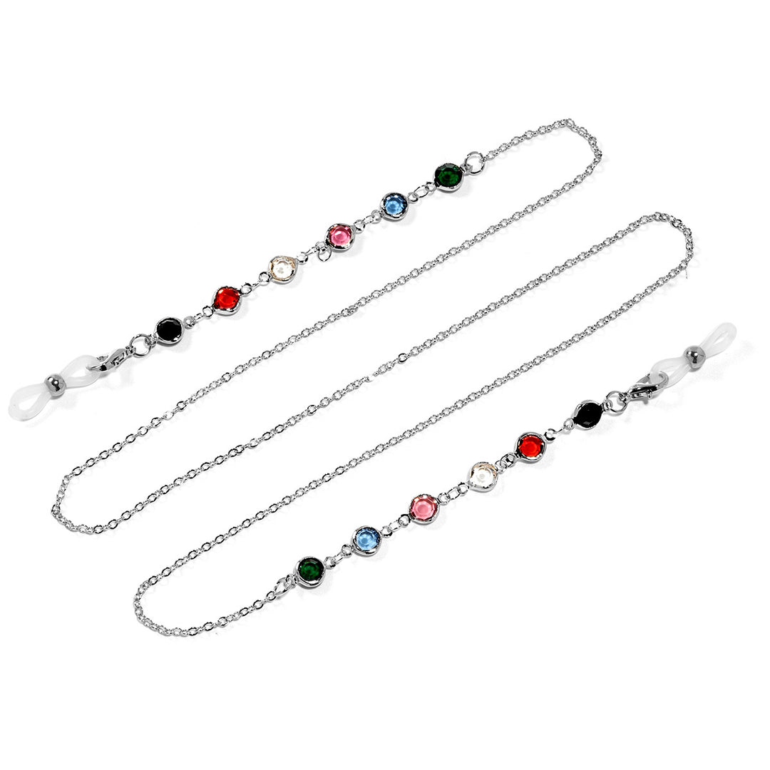 Stylish Decorative Gemstone Eyewear Chain Stornfield
