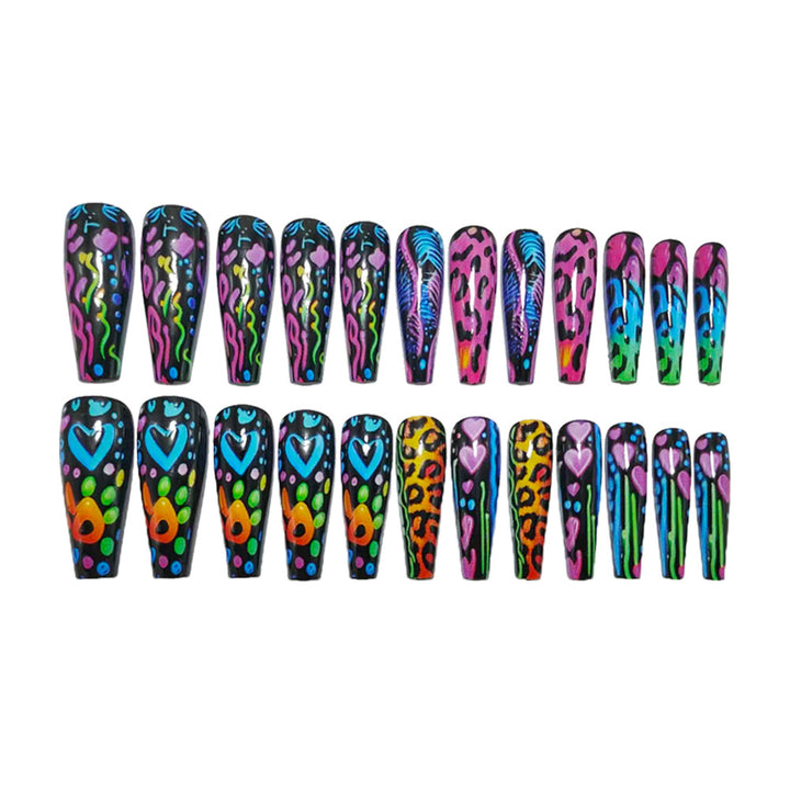 Trendy Neon Nail Art Stornfield