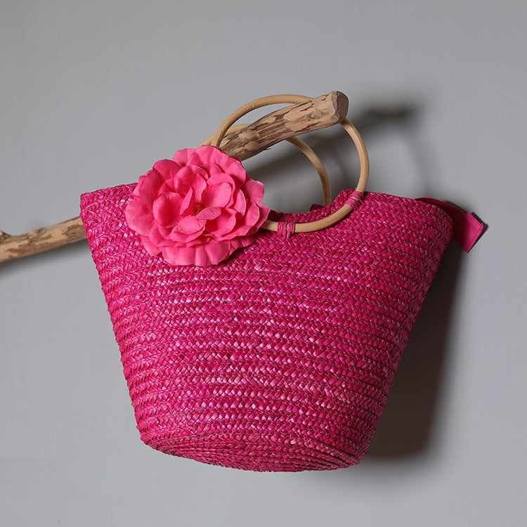 Handbag with Floral Accents Stornfield