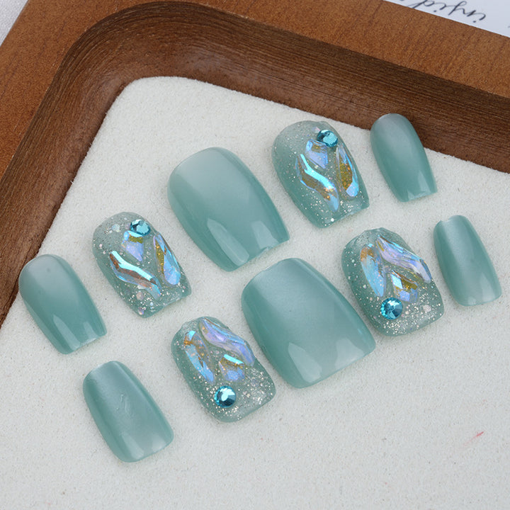 Decorative Press-On Nail Art Set Stornfield