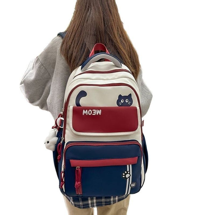 Fun Cat-Themed School Backpack Stornfield