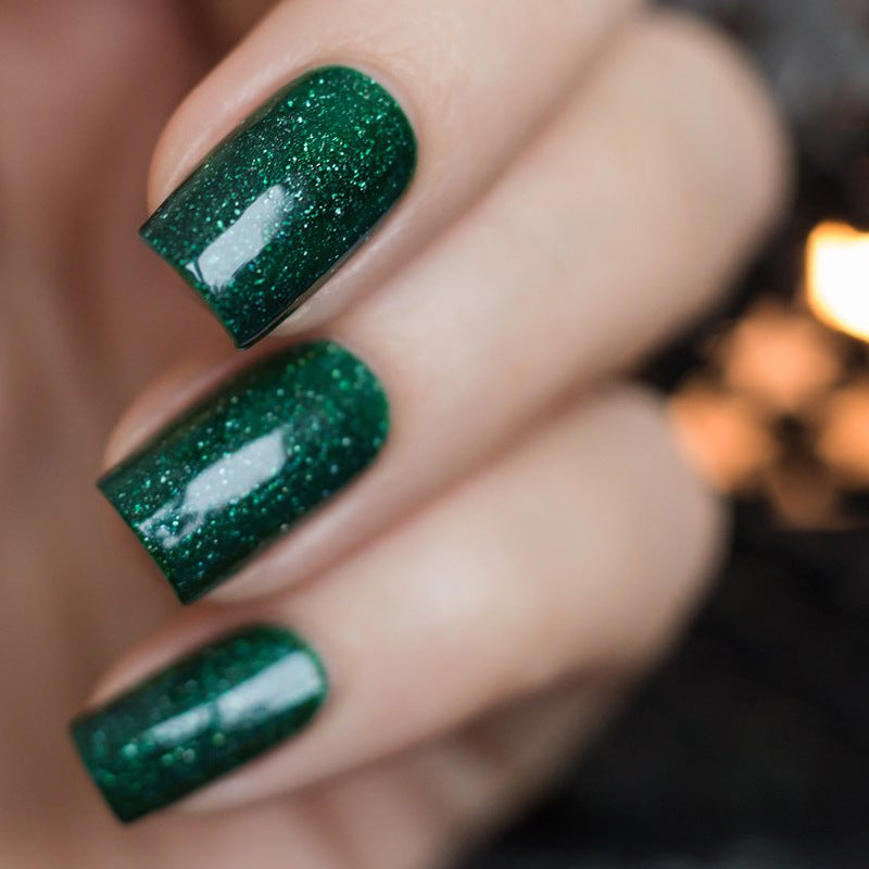 Glittering Press-On Nails Stornfield