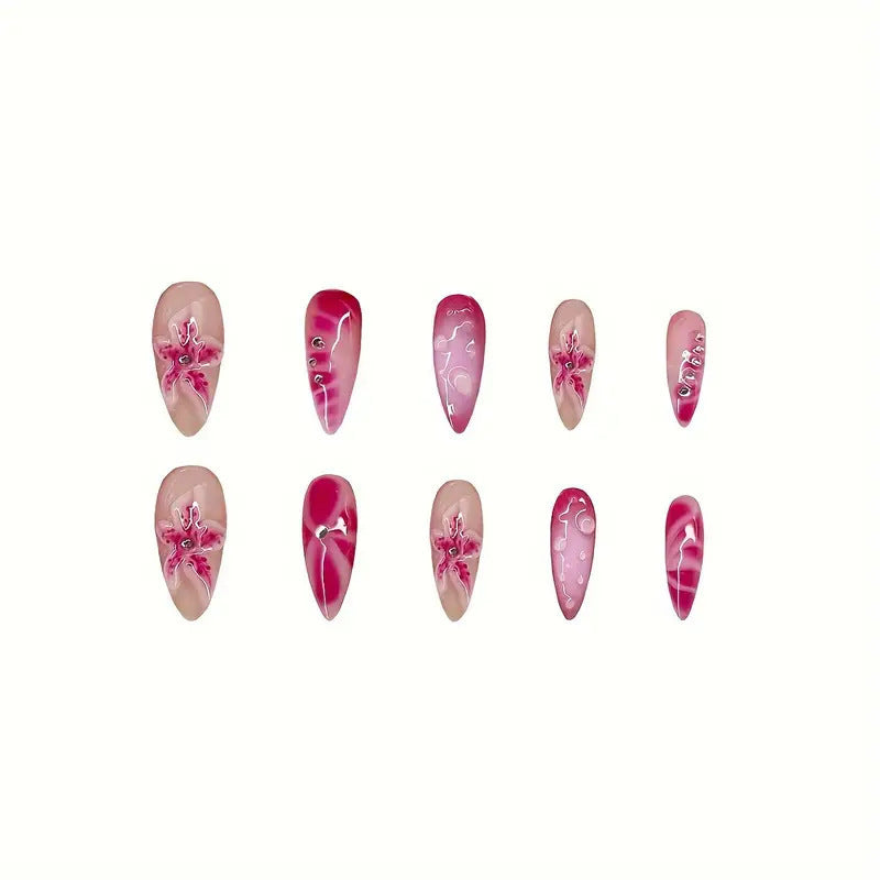 Creative Floral Nail Art Extensions Stornfield 1787913641