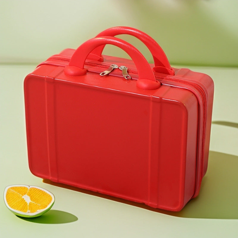 compact hard-shell cosmetic and travel vanity case with dual top handles Stornfield