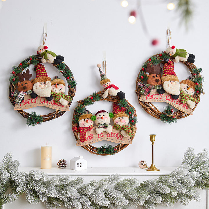 Christmas wreath with lights Stornfield
