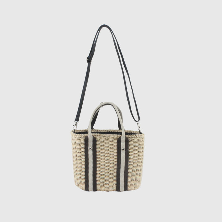 Shopping bag in modern basket design Stornfield