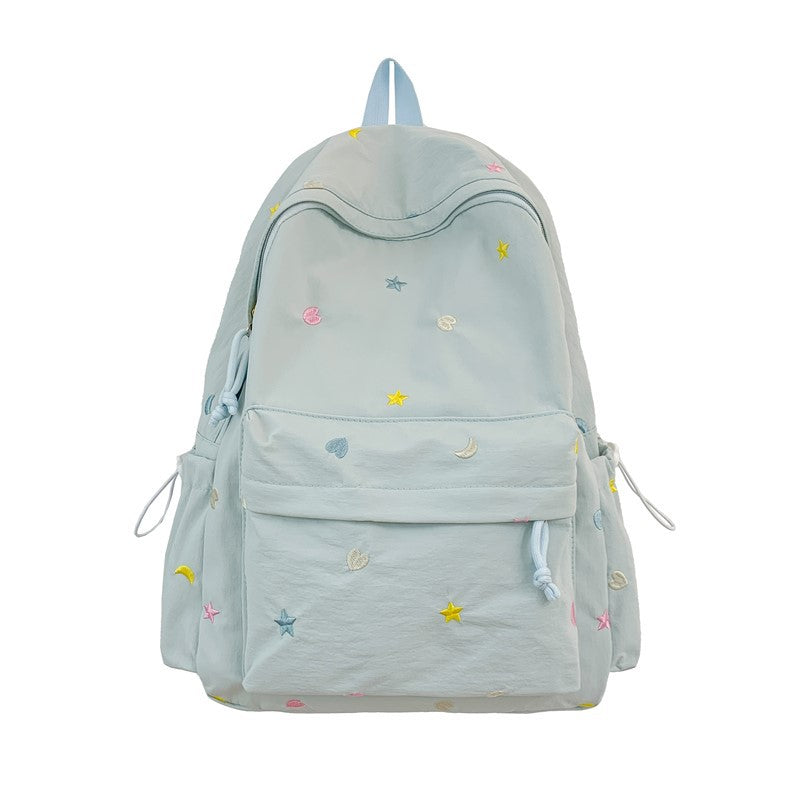 Leisure backpack with colorful design and versatile compartments Stornfield