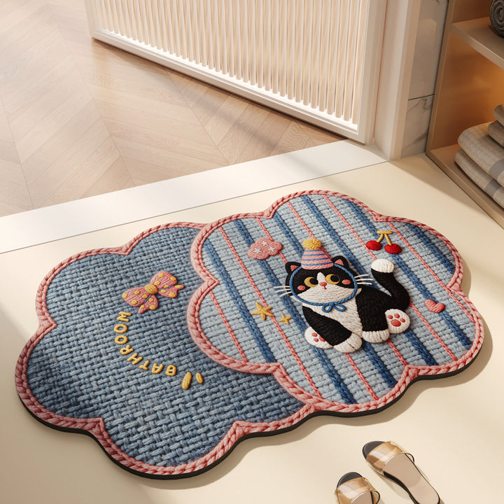 Floral Decorative Area Rug for Home