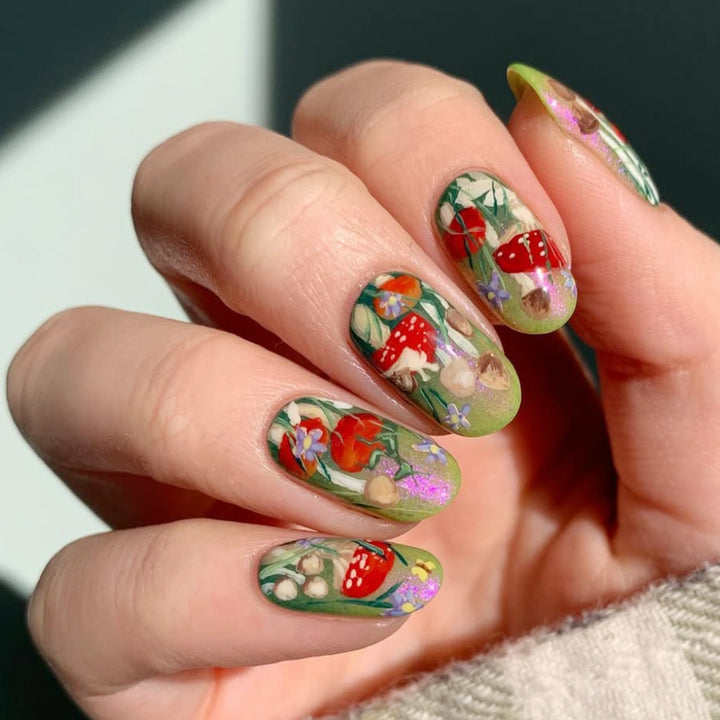 Floral Garden 3D Nail Art Extensions Stornfield