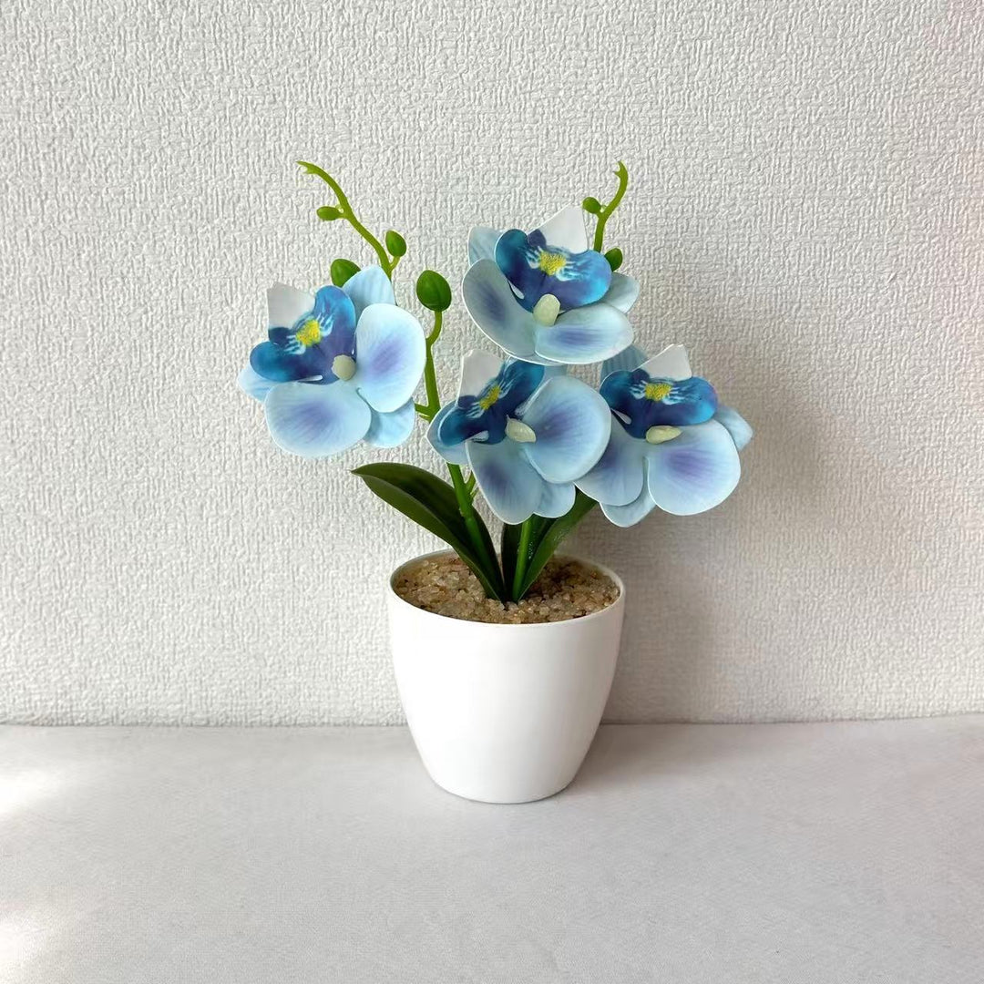 Elegant Synthetic Orchid Arrangement
