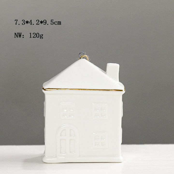Decorative House-Shaped Ceramic Stornfeild