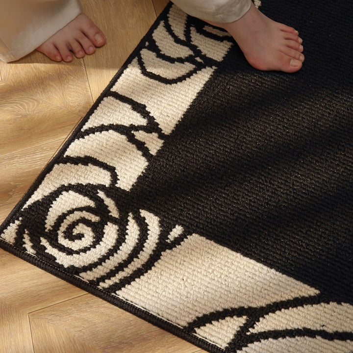 Floral Patterned Indoor Welcome Mat